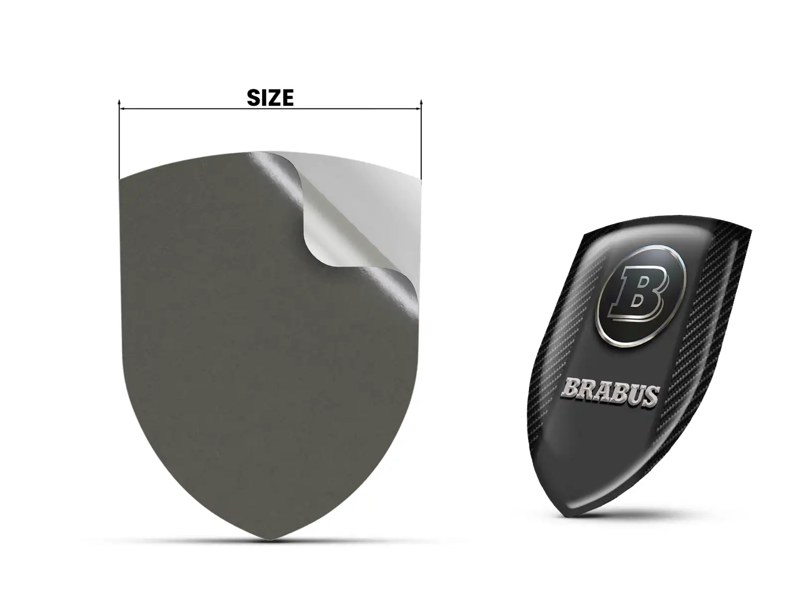 Brabus Pegatinas Ventana Vehículo Edición Estilo Personalizable